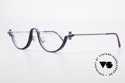 ProDesign No1 Half Gail Spence Designer Brille, der Nachfolger der berühmten N°ONE FILMBRILLE, Passend für Herren und Damen