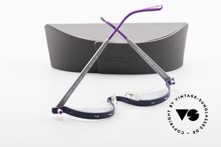 ProDesign No1 Half Gail Spence Designer Brille, orig. Pro Design DEMO Gläser + Etui von Silhouette, Passend für Herren und Damen