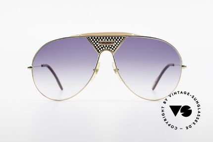 Alpina TR4 80er Miami Vice Sonnenbrille, getragen von Don Johnson in Kultserie 'Miami Vice', Passend für Herren