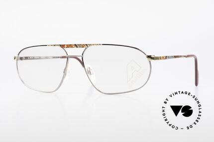 Alpina FM28 Vintage 80er Designer Fassung, hochwertige Alpina Brillenfassung von ca. 1988, Passend für Herren