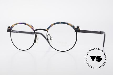 ProDesign Proswitch 4 Runde Vintage Panto Brille, Pro-Design Optic Studio Denmark vintage Brille, Passend für Herren und Damen