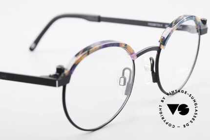 ProDesign Proswitch 4 Runde Vintage Panto Brille, ungetragen (wie alle unsere vintage Pantobrillen), Passend für Herren und Damen