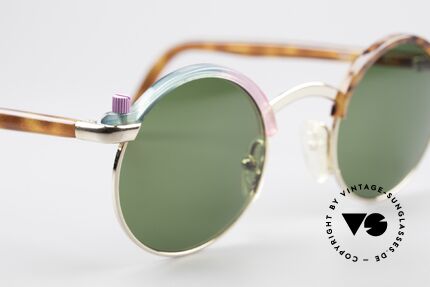 Poul Stig Circle Runde Vintage Panto Brille, ungetragen (wie alle unsere vintage Pantobrillen), Passend für Herren und Damen