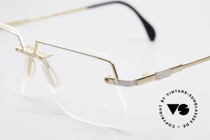 Cazal 742 Randlose Vintage Cazal Brille, ungetragen (wie alle unsere vintage 90er Brillen), Passend für Herren