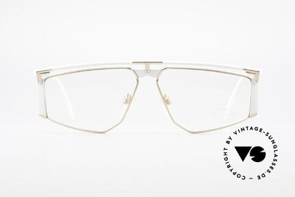 Cazal 235 Titanium Vintage 80er Brille, Titanium-Rahmen wiegt nur 16g (hoher Tragekomfort), Passend für Herren und Damen