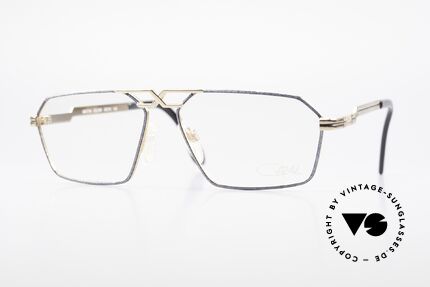Cazal 744 90er Vintage Brille Herren, ausdrucksstarkes Cazal Modell von ca. 1990/91, Passend für Herren