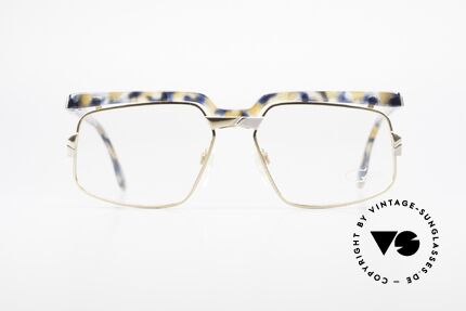 Cazal 246 Außergewöhnliche Brille 90s, tolle Designelemente & einzigartiges Rahmenmuster, Passend für Herren und Damen