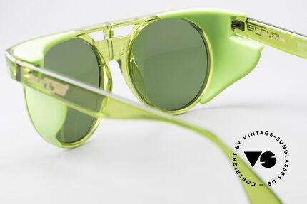 Carrera 5251 Runde Sonnenbrille Steampunk, mit abnehmbaren Seitenblenden und Movado Beutel, Passend für Herren und Damen Carrera 5251 Runde Sonnenbrille Steampunk, mit abnehmbaren Seitenblenden und Movado Beutel, Passend für Herren und Damen