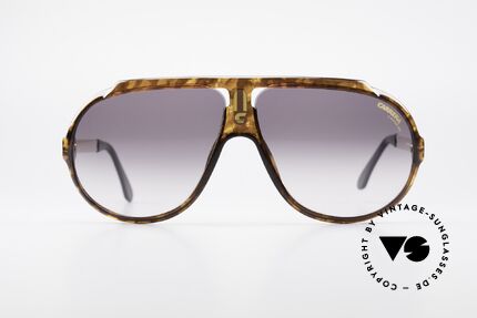 Carrera 5512 80er Miami Vice Sonnenbrille, berühmte Filmsonnenbrille von 1984 (echter Klassiker), Passend für Herren