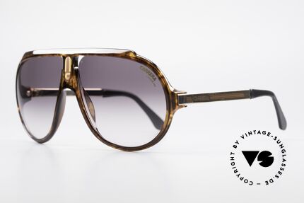 Carrera 5512 80er Miami Vice Sonnenbrille, Modell 5512 getragen von Don Johnson in MIAMI VICE, Passend für Herren