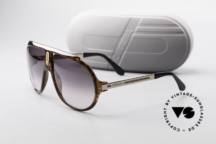 Carrera 5512 80er Miami Vice Sonnenbrille, KEINE RETROBRILLE, sondern ein altes 80er ORIGINAL!, Passend für Herren