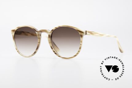 Hartmanns H42 Horn Stil Johnny Depp Sonnenbrille, kostbare VINTAGE Sonnenbrille im 'Johnny Depp Stil', Passend für Herren