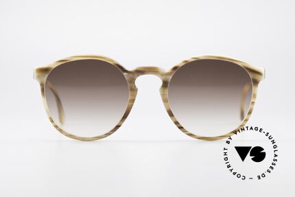 Hartmanns H42 Horn Stil Johnny Depp Sonnenbrille, extrem seltenes Designerstück aus echtem Naturhorn, Passend für Herren