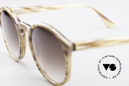 Hartmanns H42 Horn Stil Johnny Depp Sonnenbrille, ungetragenes Original aus den späten 90ern, KEIN Retro, Passend für Herren