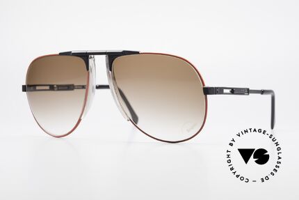 Willy Bogner 7011 Einstellbare 80er Sonnenbrille Details