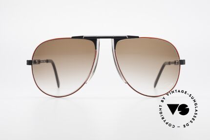 Willy Bogner 7011 Einstellbare 80er Sonnenbrille, stufenlos verstellbare Eschenbach-Bügel (1A Komfort), Passend für Herren