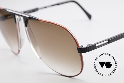 Willy Bogner 7011 Einstellbare 80er Sonnenbrille, 7011 = ähnlich der James Bond Bogner Brille Mod. 7003, Passend für Herren