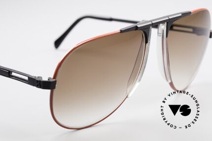 Willy Bogner 7011 Einstellbare 80er Sonnenbrille, ungetragen (wie alle unsere W. BOGNER Sonnenbrillen), Passend für Herren