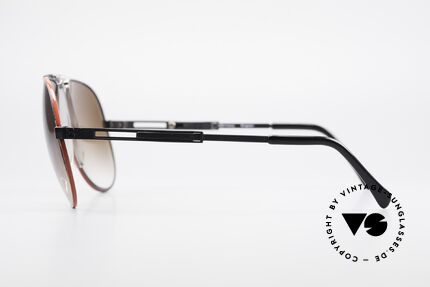 Willy Bogner 7011 Einstellbare 80er Sonnenbrille, Größe: large, Passend für Herren