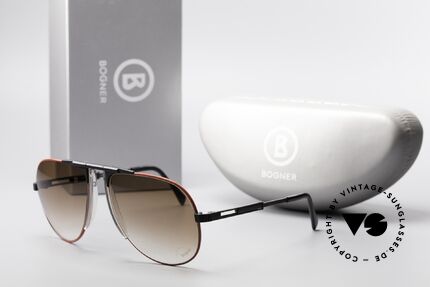 Willy Bogner 7011 Einstellbare 80er Sonnenbrille, Größe: large, Passend für Herren