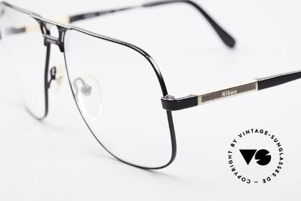 Nikon NK4520 XXL 80er Herren Vintage Brille, ungetragen (wie alle unsere alten Achtziger Originale), Passend für Herren