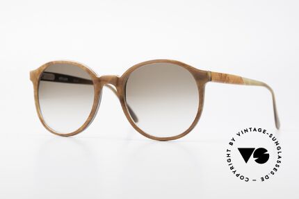Hartmanns 313 Horn Johnny Depp Stil Panto Brille, kostbare VINTAGE Sonnenbrille im 'Johnny Depp Stil', Passend für Herren