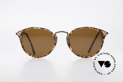 Giorgio Armani 336 Designer Damen Sonnenbrille, elegante Panto-Form in Premium-Qualität (100% UV), Passend für Damen