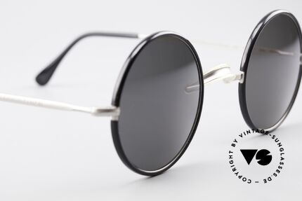 Giorgio Armani 111 Runde Vintage Sonnenbrille, keine aktuelle Kollektion, sondern echte 80er Ware, Passend für Herren und Damen