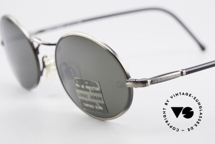 Giorgio Armani 650 Ovale Sonnenbrille Verspiegelt, Modell ist für intensive Sonneneinstrahlungen gemacht, Passend für Herren und Damen