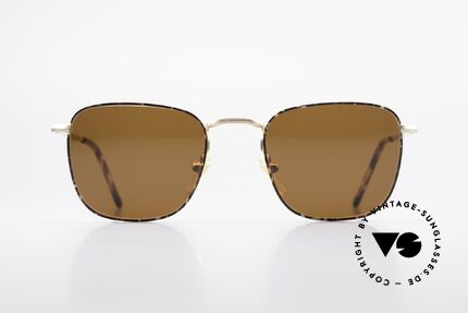 Giorgio Armani 137 Eckige Panto Vintage Brille, eckige Panto-Form; ein absoluter Brillen-Klassiker!, Passend für Herren