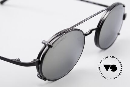 Chanel 2037 Luxus Brille Oval Sonnenclip, ungetragenes Designerstück mit original Chanel Etui, Passend für Herren und Damen