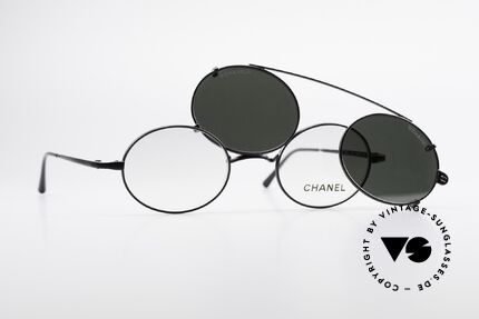 Chanel 2037 Luxus Brille Oval Sonnenclip, Größe: small, Passend für Herren und Damen