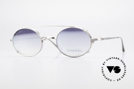 Chanel 2037 Ovale Luxus Brille Sonnenclip, CHANEL Brille 2037, Größe 42-20, 135 in Farbe c164, Passend für Herren und Damen