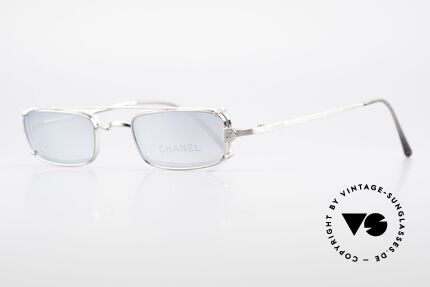 Chanel 2038 Eckige Luxus Brille Sonnenclip, Luxus-Lifestyle & Top-Funktionalität gleichermaßen, Passend für Herren und Damen
