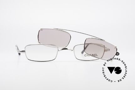 Chanel 2038 Pinke Luxus Brille Sonnenclip, Größe: small, Passend für Damen