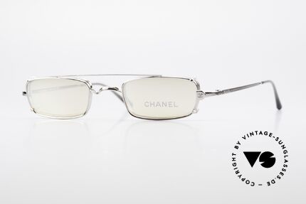 Chanel 2038 Kleine Luxus Brille Sonnenclip, CHANEL Brille 2038, Größe 43-21, 135 in Farbe c192, Passend für Herren und Damen