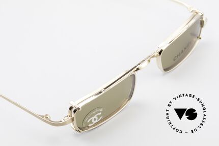 Chanel 2038 Unisex Luxus Brille Sonnenclip, ungetragenes Designerstück mit original Chanel Etui, Passend für Herren und Damen