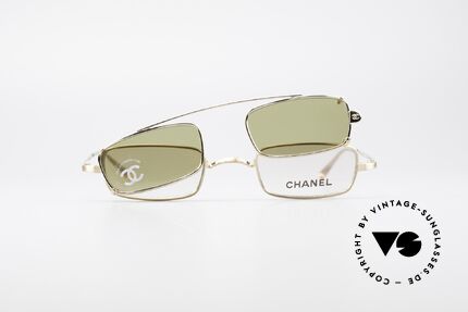 Chanel 2038 Unisex Luxus Brille Sonnenclip, Größe: small, Passend für Herren und Damen