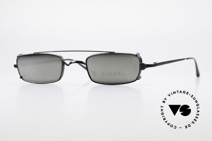 Chanel 2038 Luxus Brille Eckig Sonnenclip, CHANEL Brille 2038, Größe 43-21, 135 in Farbe c101, Passend für Herren und Damen