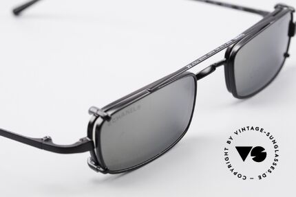 Chanel 2038 Luxus Brille Eckig Sonnenclip, ungetragenes Designerstück mit original Chanel Etui, Passend für Herren und Damen