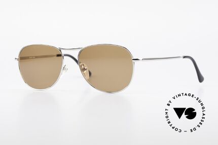 Helmut Lang 21-0006 Zeitlose Titanium Sonnenbrille, HELMUT LANG vintage Designer Titanium Sonnenbrille, Passend für Herren