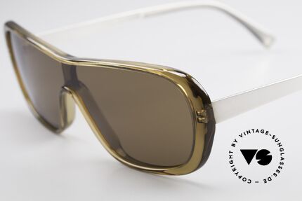 Helmut Lang SHL02B Stylische Titan Sonnenbrille, enorm hochwertiges Modell & sehr angenehm zu tragen, Passend für Herren