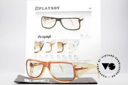 Playboy 4561 80er Monster Sonnenbrille, Größe: medium, Passend für Herren und Damen