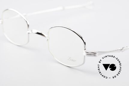 Lunor - Telescopic Ausziehbare Brillenfassung, altes, ungetragenes LUNOR Einzelstück von ca. 1996, Passend für Herren und Damen