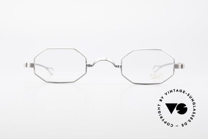 Lunor Octag Achteckige Vintage Brille, deutsches Traditionsunternehmen; made in Germany, Passend für Herren