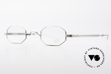 Lunor Octag Achteckige Vintage Brille, Brillendesign in Anlehnung an frühere Jahrhunderte, Passend für Herren