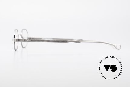 Lunor Octag Achteckige Vintage Brille, bekannt für den W-Steg und die schlichten Formen, Passend für Herren
