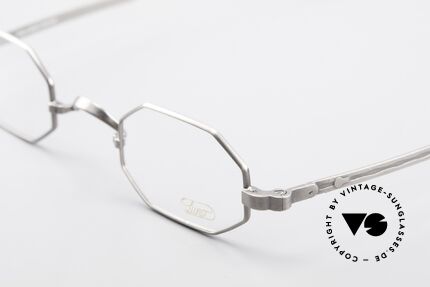 Lunor Octag Achteckige Vintage Brille, altes, ungetragenes LUNOR Einzelstück von ca. 1996, Passend für Herren