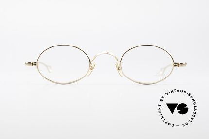 Lunor Oval Zeitlose Vintage Brille 90er, deutsches Traditionsunternehmen; made in Germany, Passend für Herren und Damen