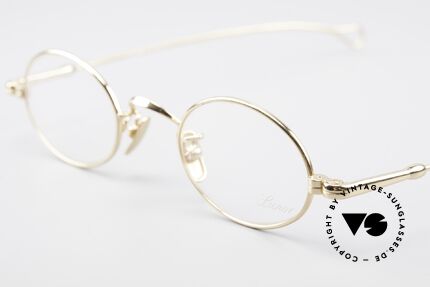 Lunor Oval Zeitlose Vintage Brille 90er, bekannt für den W-Steg und die schlichten Formen, Passend für Herren und Damen